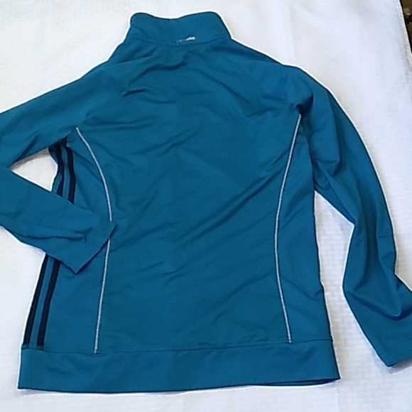 Adidas track zipper jacket sz medium - Picture 14 of 16